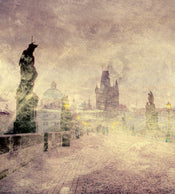 Dimex Charles Bridge Abstract I Papier Peint 225x250cm 3 bandes | Yourdecoration.fr