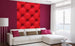 Dimex Chesterfield Papier Peint 150x250cm 2 bandes ambiance | Yourdecoration.fr