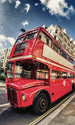 Dimex Double Decker Bus Papier Peint 150x250cm 2 bandes | Yourdecoration.fr