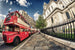 Dimex Double Decker Bus Papier Peint 375x250cm 5 bandes | Yourdecoration.fr