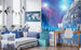 Dimex Futuristic City Papier Peint 225x250cm 3 bandes ambiance | Yourdecoration.fr