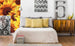 Dimex Helianthus Papier Peint 150x250cm 2 bandes ambiance | Yourdecoration.fr