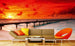 Dimex Jetty in Sunset Papier Peint 375x250cm 5 bandes ambiance | Yourdecoration.fr