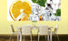 Dimex Lemon and Ice Papier Peint 375x150cm 5 bandes ambiance | Yourdecoration.fr