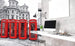 Dimex London Papier Peint 225x250cm 3 bandes ambiance | Yourdecoration.fr