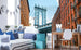 Dimex Manhattan Bridge Papier Peint 375x250cm 5 bandes ambiance | Yourdecoration.fr