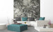 Dimex Nature Gray Abstract Papier Peint 225x250cm 3 bandes ambiance | Yourdecoration.fr