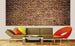 Dimex Old Brick Papier Peint 375x150cm 5 bandes ambiance | Yourdecoration.fr