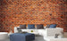 Dimex Old Brick Papier Peint 375x250cm 5 bandes ambiance | Yourdecoration.fr