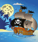 Dimex Pirate Ship Papier Peint 225x250cm 3 bandes | Yourdecoration.fr