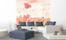 Dimex Poppies Abstract Papier Peint 225x250cm 3 bandes ambiance | Yourdecoration.fr