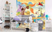 Dimex Savanna Animals Papier Peint 225x250cm 3 bandes ambiance | Yourdecoration.fr