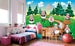 Dimex Sheep Papier Peint 375x250cm 5 bandes ambiance | Yourdecoration.fr