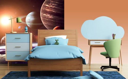 Dimex Solar System Papier Peint 225x250cm 3 bandes ambiance | Yourdecoration.fr