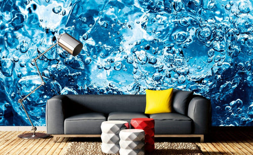 Dimex Sparkling Water Papier Peint 375x250cm 5 bandes ambiance | Yourdecoration.fr