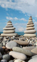 Dimex Stack of Stones Papier Peint 150x250cm 2 bandes | Yourdecoration.fr