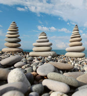 Dimex Stack of Stones Papier Peint 225x250cm 3 bandes | Yourdecoration.fr