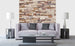 Dimex Stone Wall Papier Peint 225x250cm 3 bandes ambiance | Yourdecoration.fr