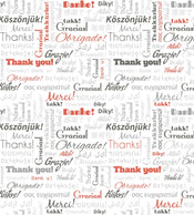 Dimex Thank You Papier Peint 225x250cm 3 bandes | Yourdecoration.fr