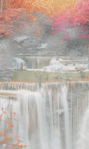 Dimex Waterfall Abstract II Papier Peint 150x250cm 2 bandes | Yourdecoration.fr