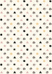 Komar Dumbo Angles Dots Papier Peint Intissé 200x280cm 4 bandes | Yourdecoration.fr