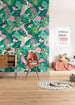 Komar Minnie Mouse Tropical Papier Peint Intissé 200x280cm 4 bandes ambiance | Yourdecoration.fr