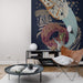 Komar Star Wars Classic Concrete Asteroid Worm Papier Peint Intissé 200x280cm 4 bandes ambiance | Yourdecoration.fr