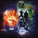 Komar Star Wars Classic Affiche Collage Vlies Fotobehang 250x250cm 5 banen | Yourdecoration.fr