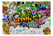 Papier Peint - Graffiti on the Wall - Intissé