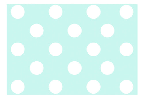 Papier Peint - Sky Blue Dots - Intissé