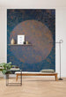 Komar La Lune Papier Peint Intissé 200x270cm 4 bandes ambiance | Yourdecoration.fr