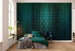 Komar Mystique Vert Papier Peint Intissé 400x280cm 8 bandes ambiance | Yourdecoration.fr