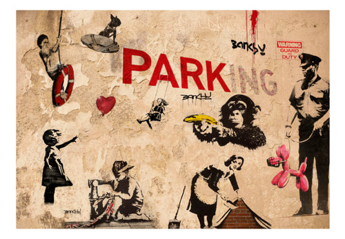 Papier Peint - Banksy Range of Variety - Intissé