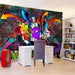 Papier Peint - Graffiti Colourful Attack 400x280cm - Intissé