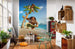 Komar Moana and Maui Papier Peint Intissé 184x248cm 2 bandes ambiance | Yourdecoration.fr