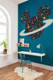 Komar Planet Mickey Papier Peint Intissé 200x280cm 4 bandes ambiance | Yourdecoration.fr