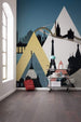 Komar Sightseeing Papier Peint Intissé 300x280cm 6 bandes ambiance | Yourdecoration.fr