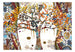 Papier Peint - Decorated Tree - Intissé