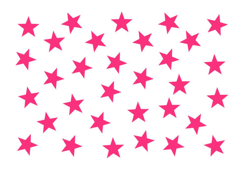 Papier Peint - Pink Star - Intissé