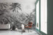 Komar Amazonia Black and White Papier Peint Intissé 400x250cm 4 bandes ambiance | Yourdecoration.fr