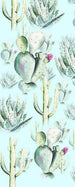 Komar Cactus Blue Papier Peint Intissé 100x250cm 1 bande | Yourdecoration.fr