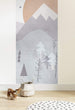 Komar Wild and Free Papier Peint Intissé 100x250cm 1 bande ambiance | Yourdecoration.fr