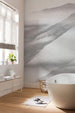 Komar White Noise Mountain Papier Peint Intissé 200x280cm 2 bandes ambiance | Yourdecoration.fr