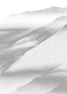 Komar White Noise Mountain Papier Peint Intissé 200x280cm 2 bandes | Yourdecoration.fr