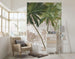 Komar Palmera Papier Peint Intissé 200x280cm 2 bandes ambiance | Yourdecoration.fr