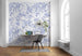 Komar Charming Bloom Papier Peint Intissé 300x280cm 3 bandes ambiance | Yourdecoration.fr