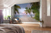 Komar Paradise Morning Papier Peint Intissé 400x250cm 4 bandes ambiance | Yourdecoration.fr