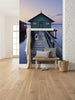 Komar Das grune Bootshaus Papier Peint Intissé 200x280cm 4 bandes ambiance | Yourdecoration.fr